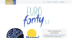 Desktop Screenshot of fonty.pl
